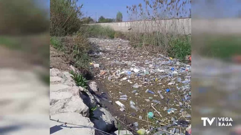 Rojales retira 12 toneladas de residuos plásticos y vegetales del río