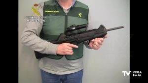 La Guardia Civil desarticula una red de tráfico de armas asentada en la provincia de Alicante