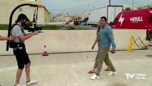 Luis Figo graba en Torrevieja un spot publicitario para la Eurocopa