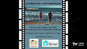 La Residencia Oriol y el IES Gabriel Miró estrenan el cortometraje "Caminantes" el 22 de mayo