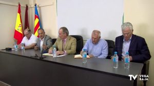 Aguirre visita las obras de reparación de infraestructuras hidráulicas de la Vega Baja que beneficiarán a más de 22.700 regantes