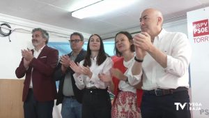 Leire Pajín llama a la movilización socialista el próximo 9-J en un mitin en Torrevieja