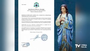 La Alcaldesa Honoraria de Callosa de Segura, la Inmaculada Concepción, será coronada canónicamente